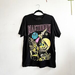 Mastodon‎ Space Colorization Band T-Shirt Sz Medium Metal Tour Concert Tee